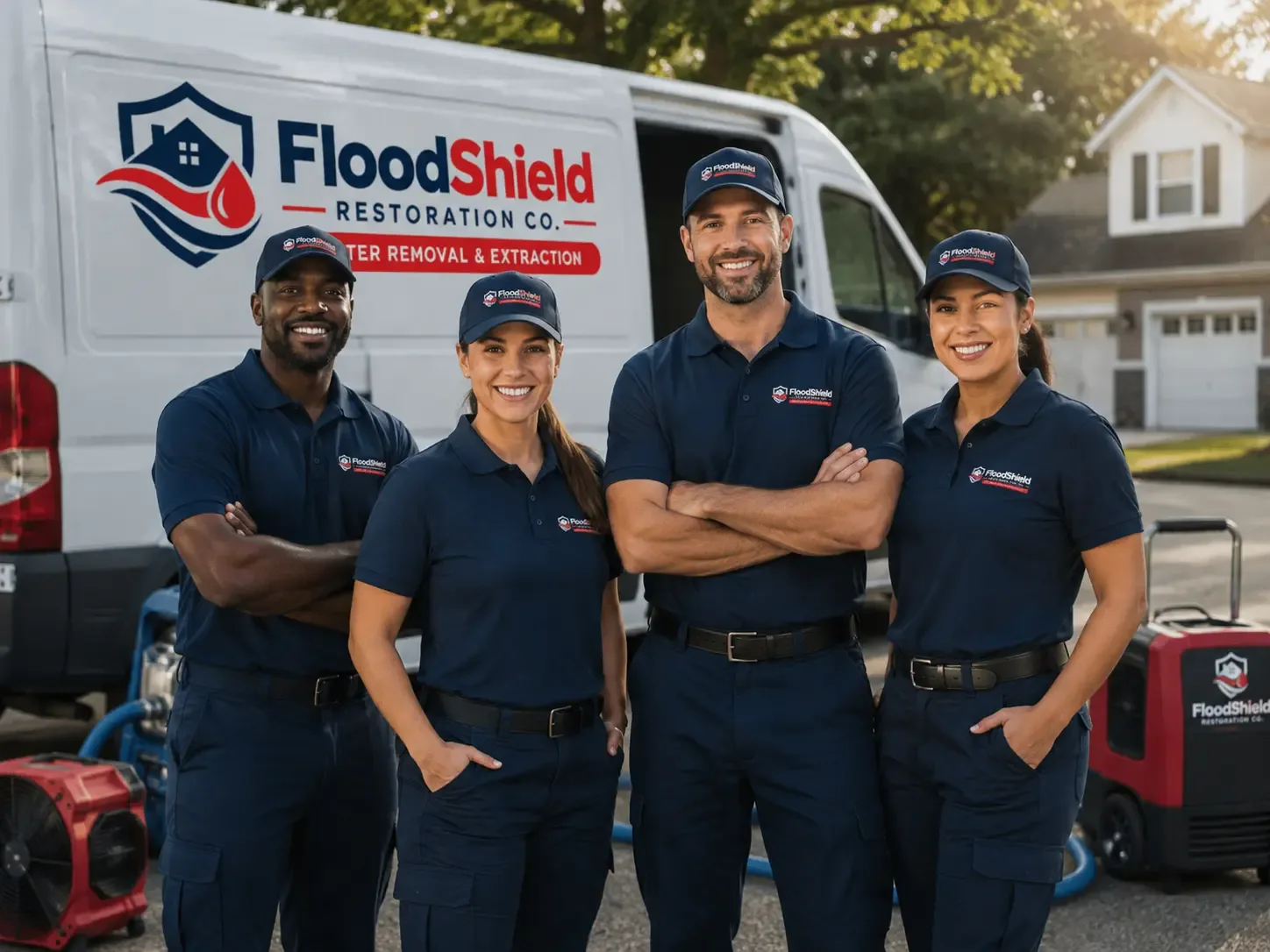 Flood Damage Restoration company in Zanesfield, OH